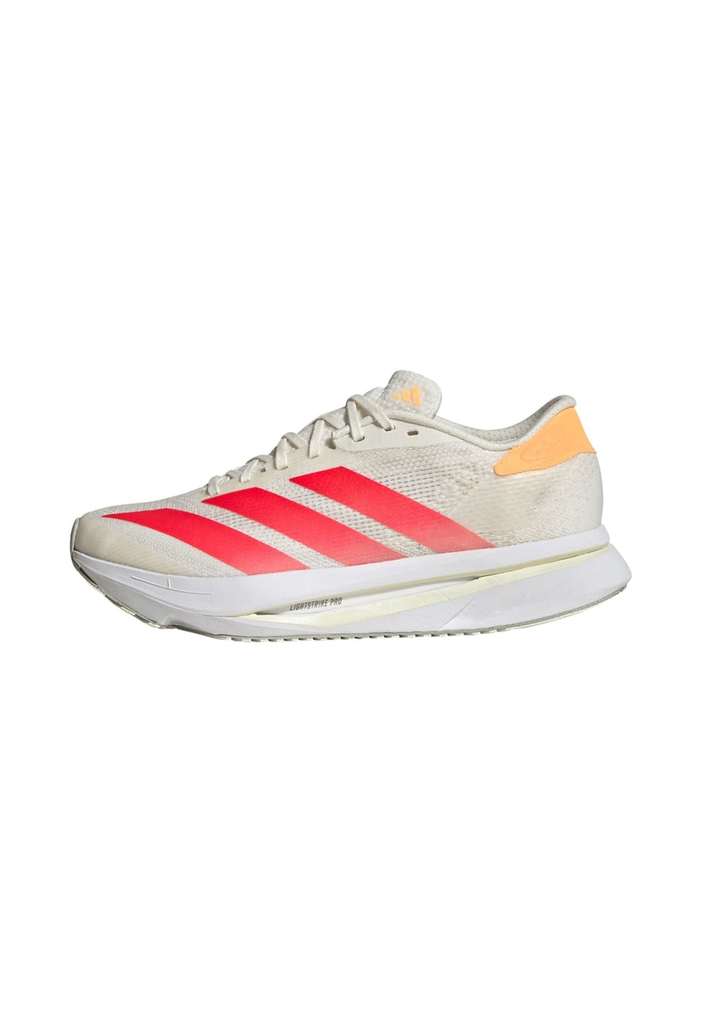 ADIZERO SL2 - Road running shoes - off white/lucid red/acid orange