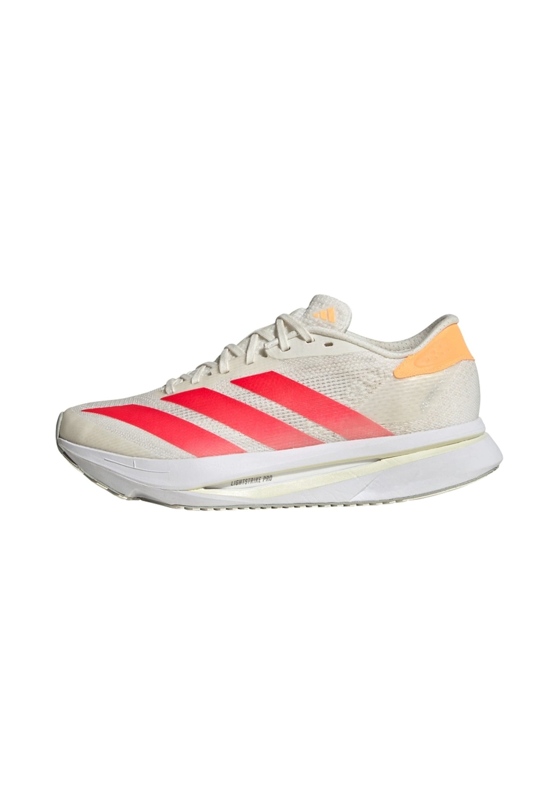 ADIZERO SL2 - Road running shoes - off white/lucid red/acid orange