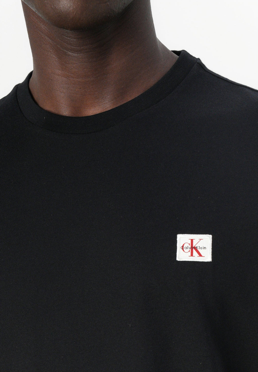 SS BADGE TEE 2PK - Basic T-shirt - black/bright white