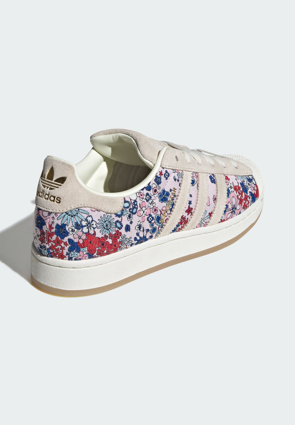 SUPERSTAR II W - Baskets - blanc cassé/or métallisé