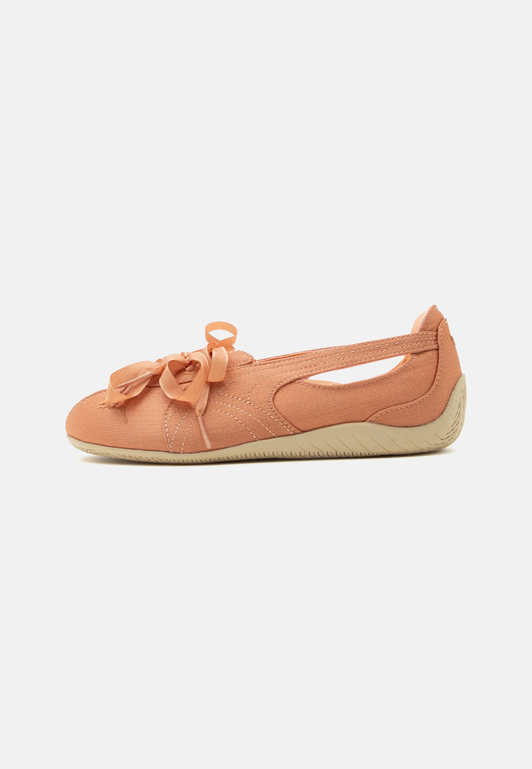 SPEEDCAT NOVA - Ankle strap ballet pumps - cinnabar/toasted almond