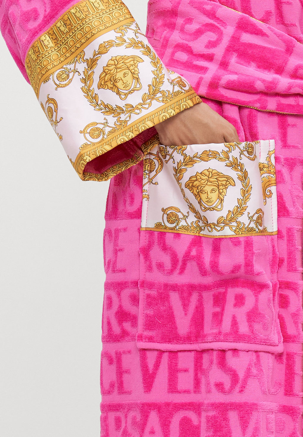BAROQUE HEART BAROQUE UNISEX - Dressing gown - fuxia