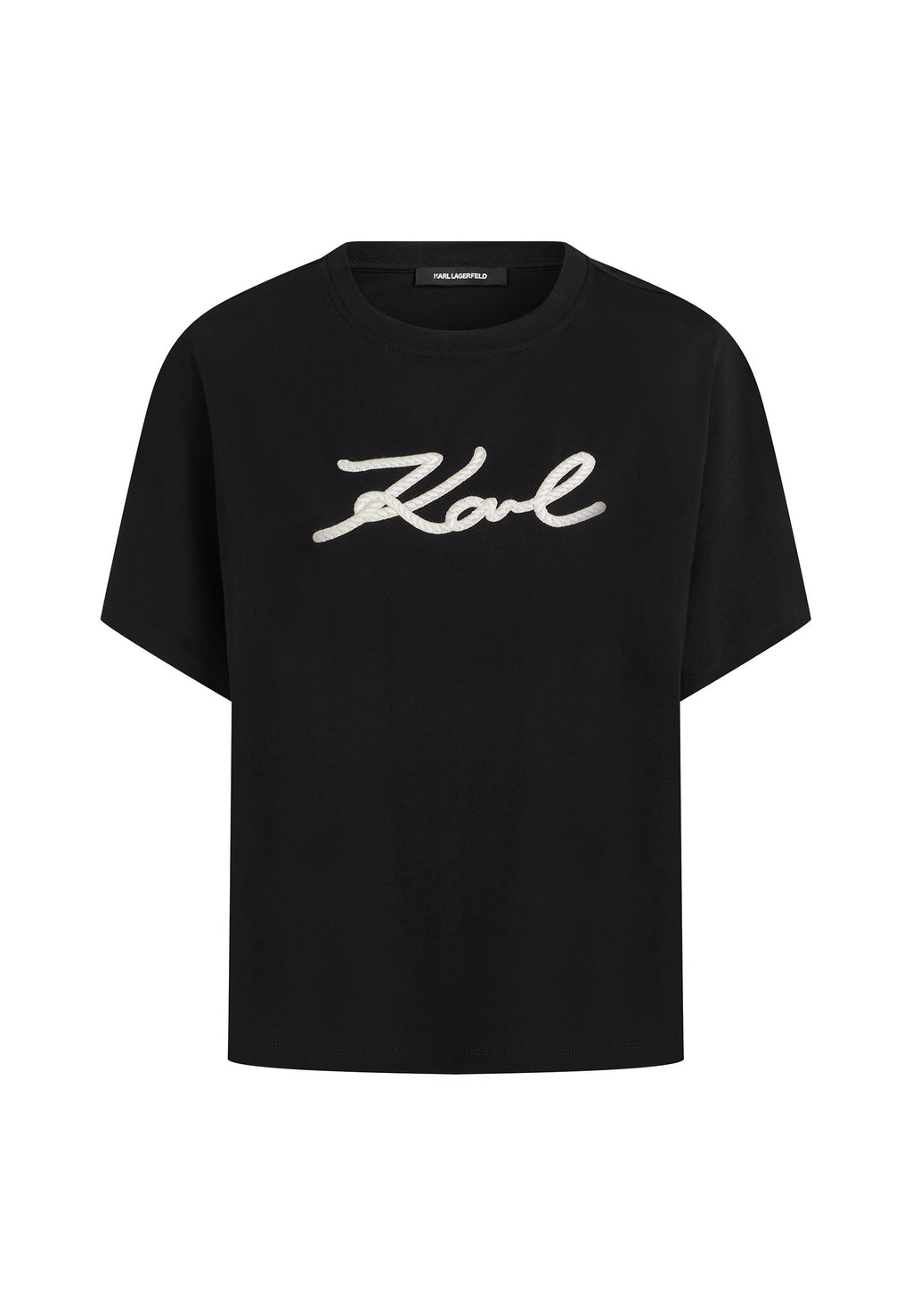 ROPE LOGO - Print T-shirt - black