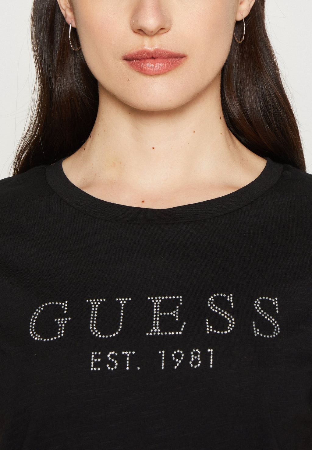 1981 CRYSTAL EASY TEE - Print T-shirt - jet black