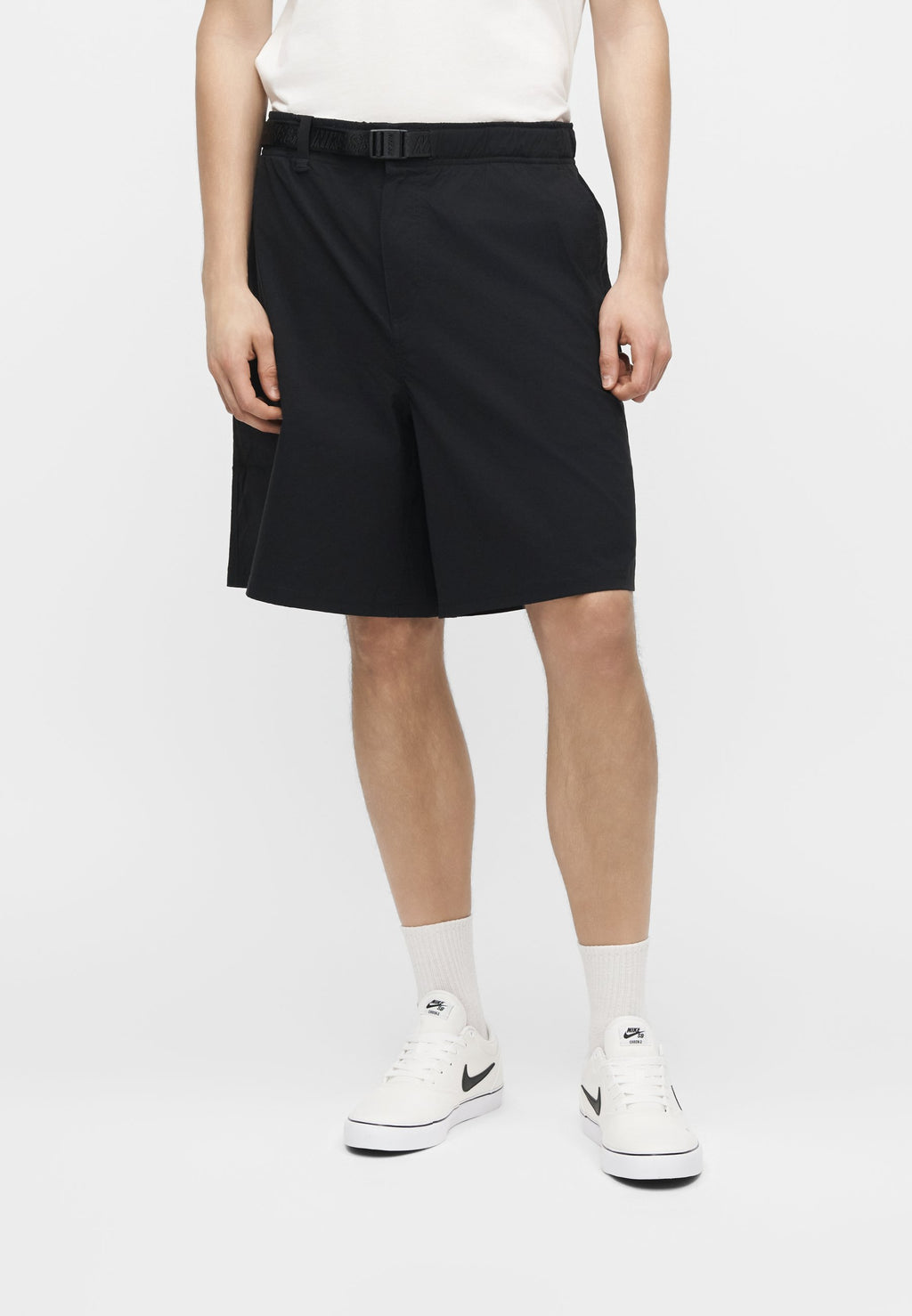 UNISEX - Shorts - black/white