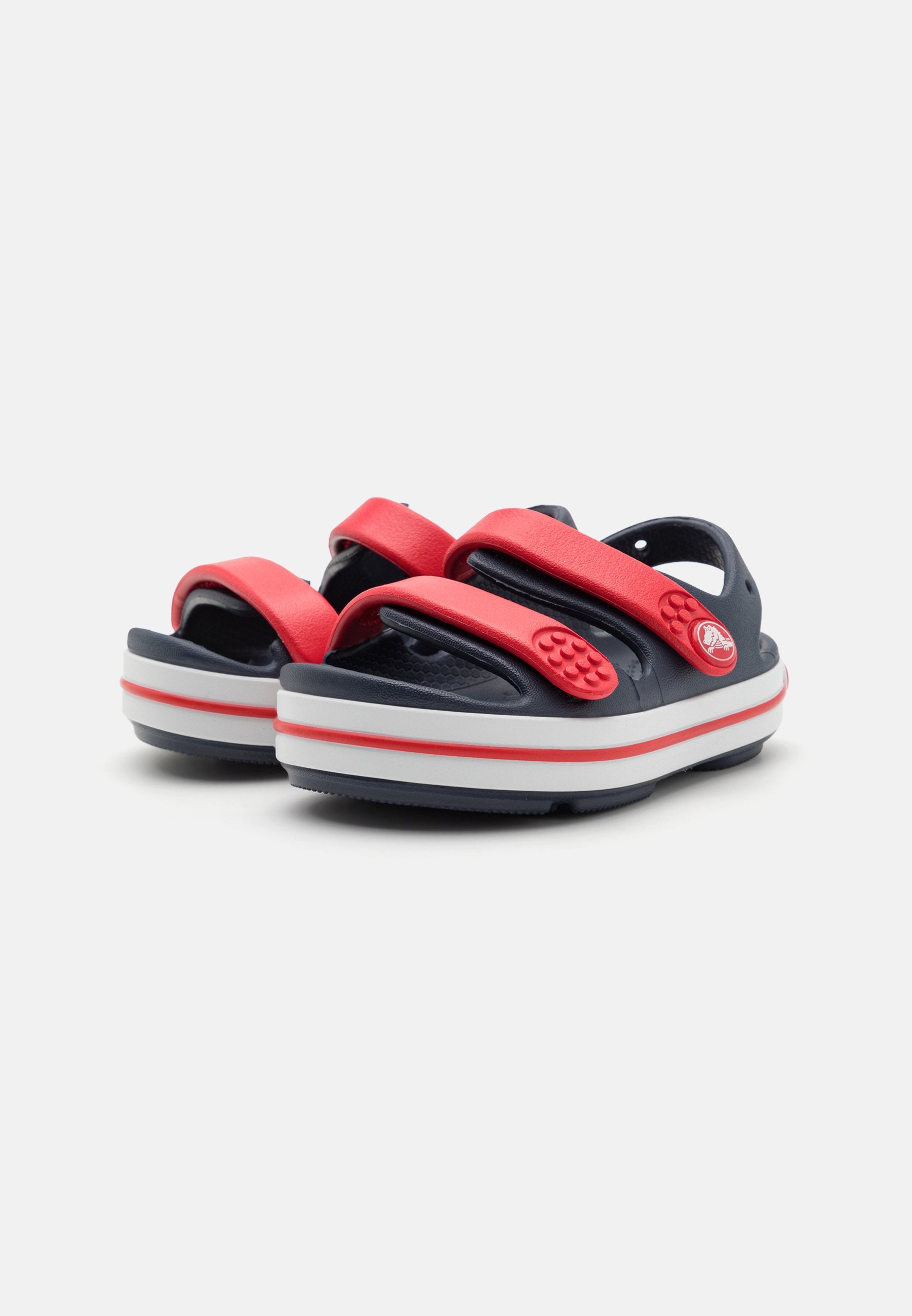 CROCBAND CRUISER UNISEX - Claquettes de piscine - marine/rouge varsity