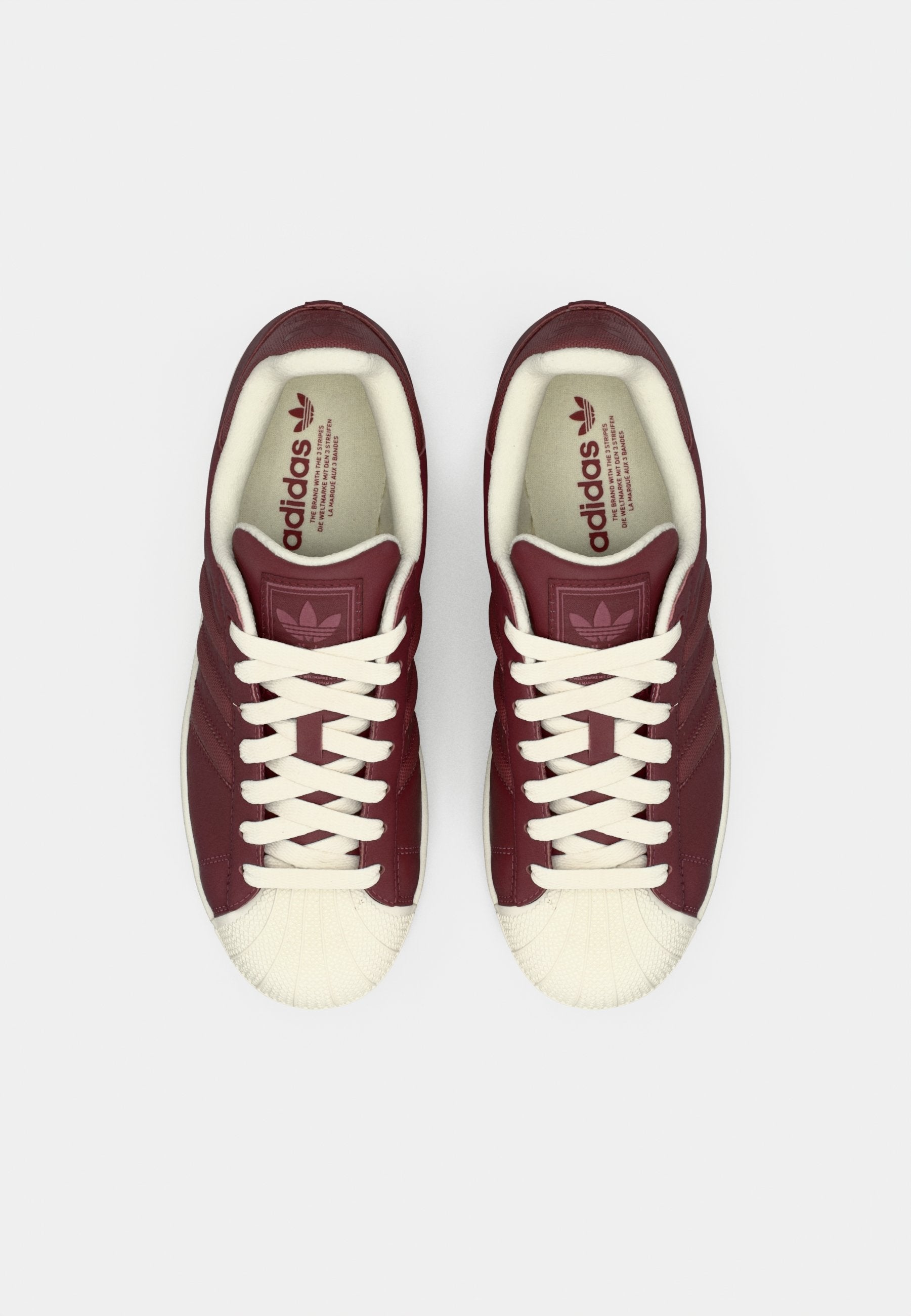 SUPERSTAR II UNISEX - Spor Ayakkabı - gölge kırmızı/kirli beyaz