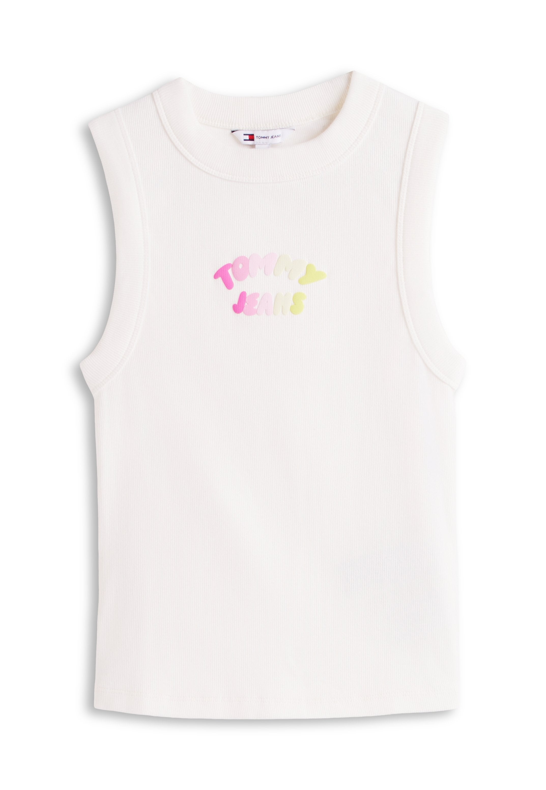 BUBBLE LOGO SLIM TANK TOP - Top - ecru