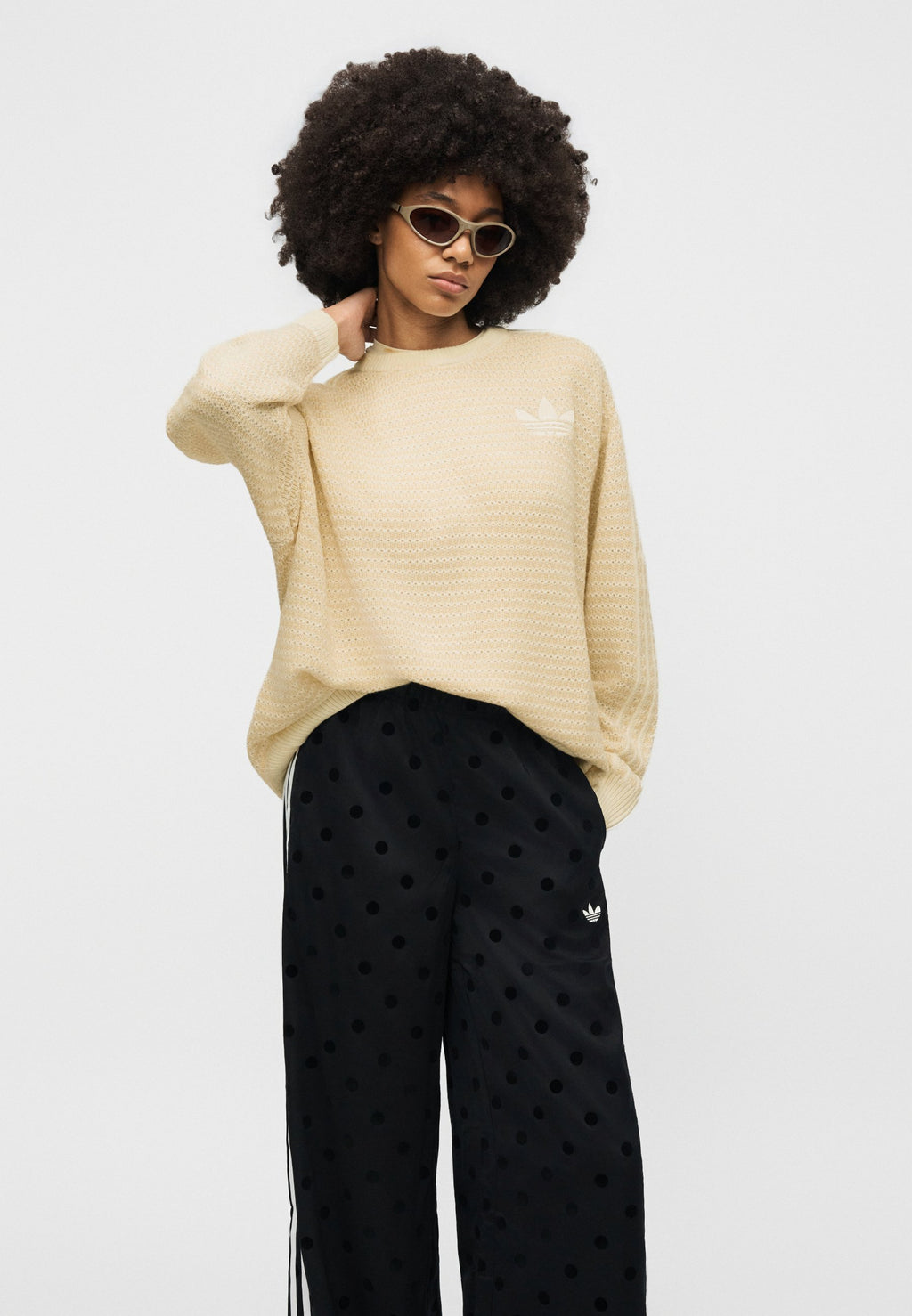 Jumper - off white/wonder white/sand strata/alumina