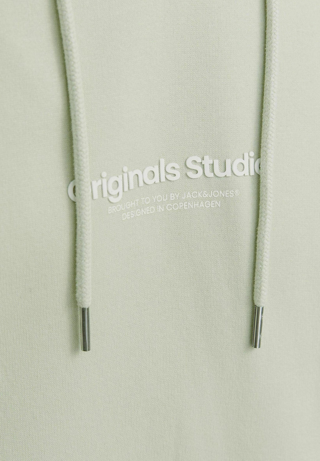 Printed - Hoodie - celadon tint
