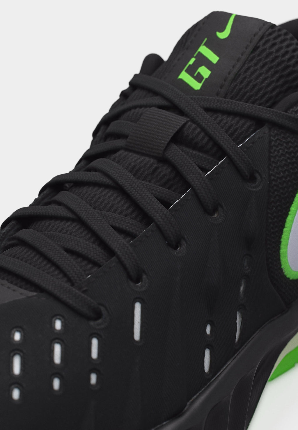 AIR ZOOM GT CUT ACADEMY UNISEX - Basketbol ayakkabısı - siyah/voltage yeşil/volt tint/beyaz
