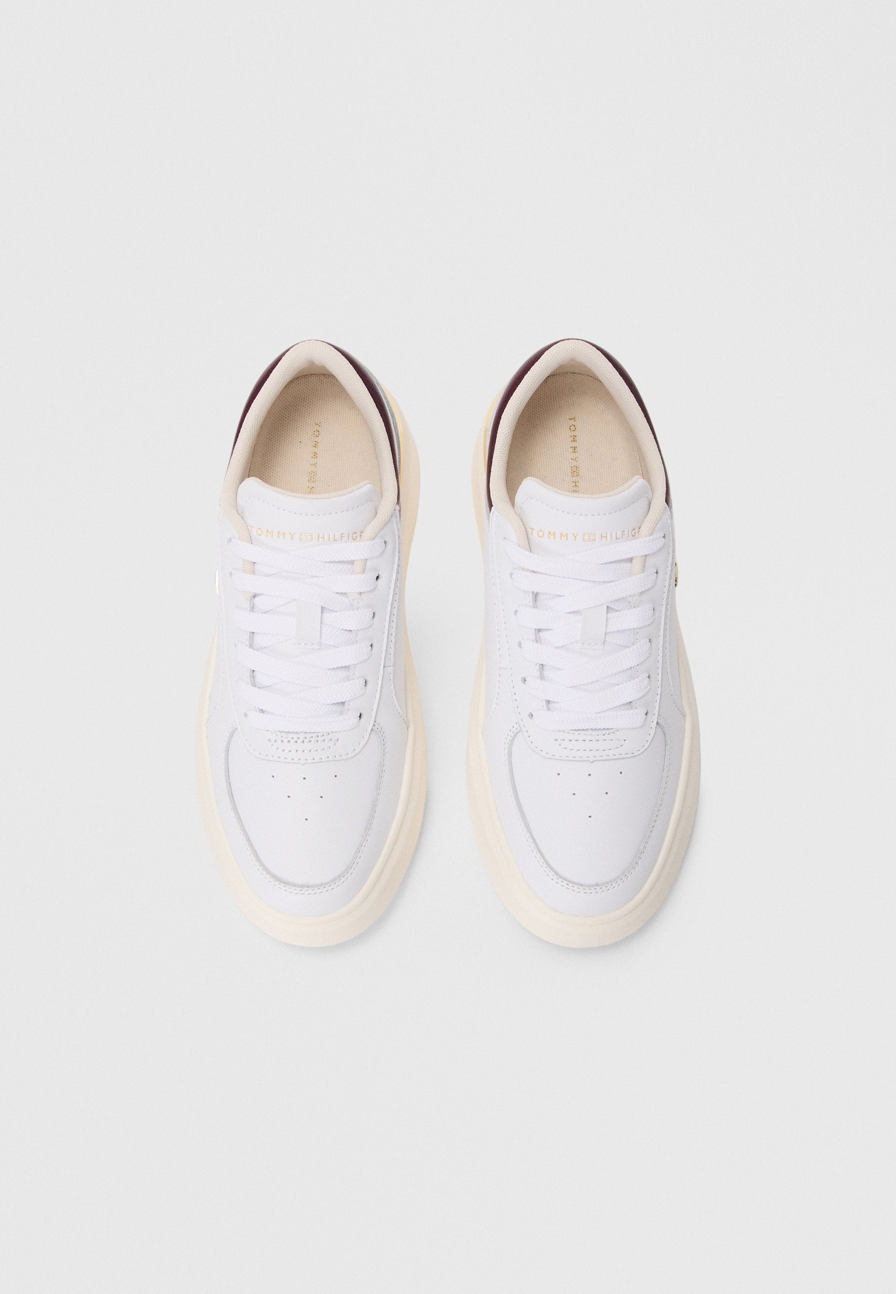 Trainers - white/marzemino