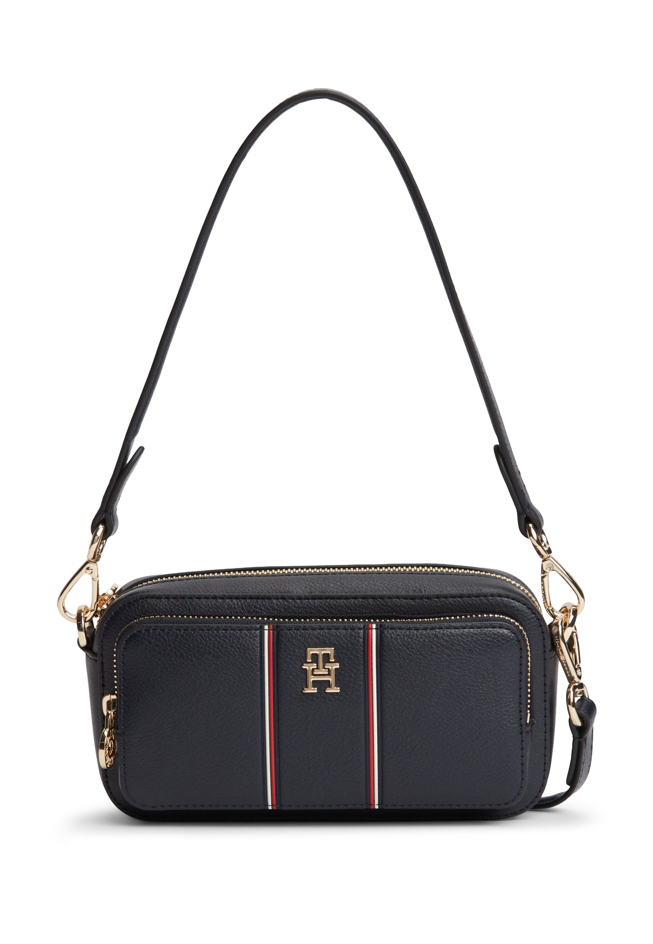 SIGNATURE SHOULDER CAMERA BAG - Handbag - space blue