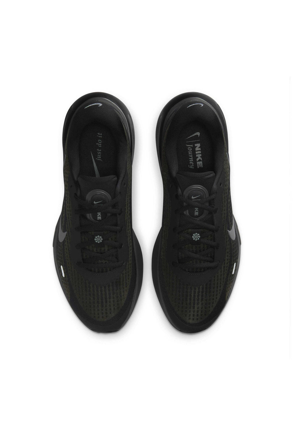 JOURNEY RUN - Road running shoes - black medium ash smoke grey