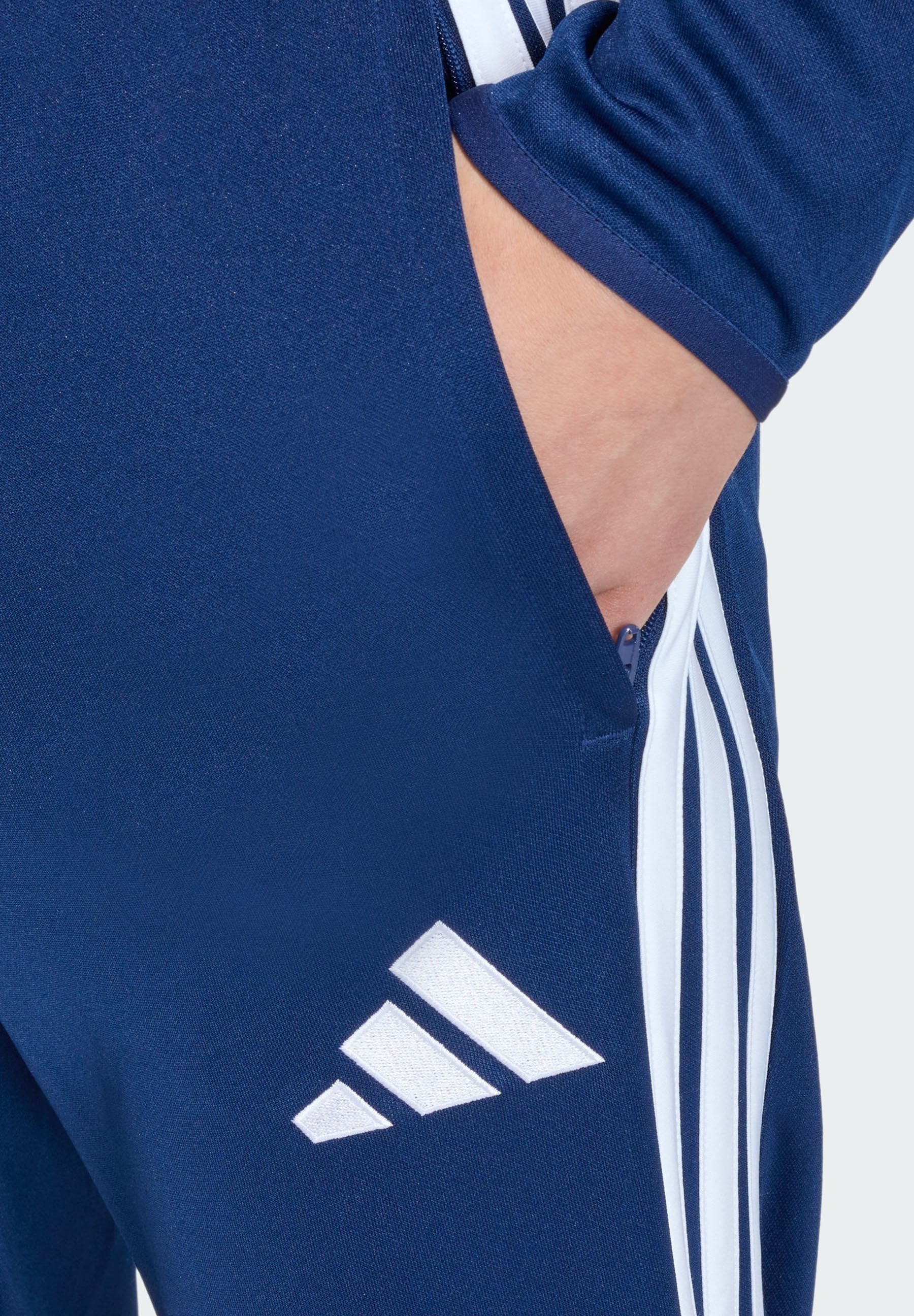 TIRO26 LEAGUE TRAINING  - Tracksuit bottoms - team navy blue/white