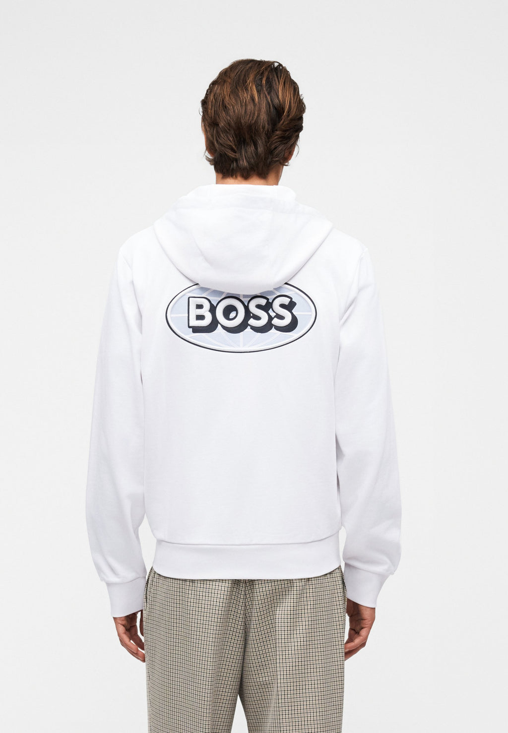 UNISEX - Zip-up sweatshirt - white