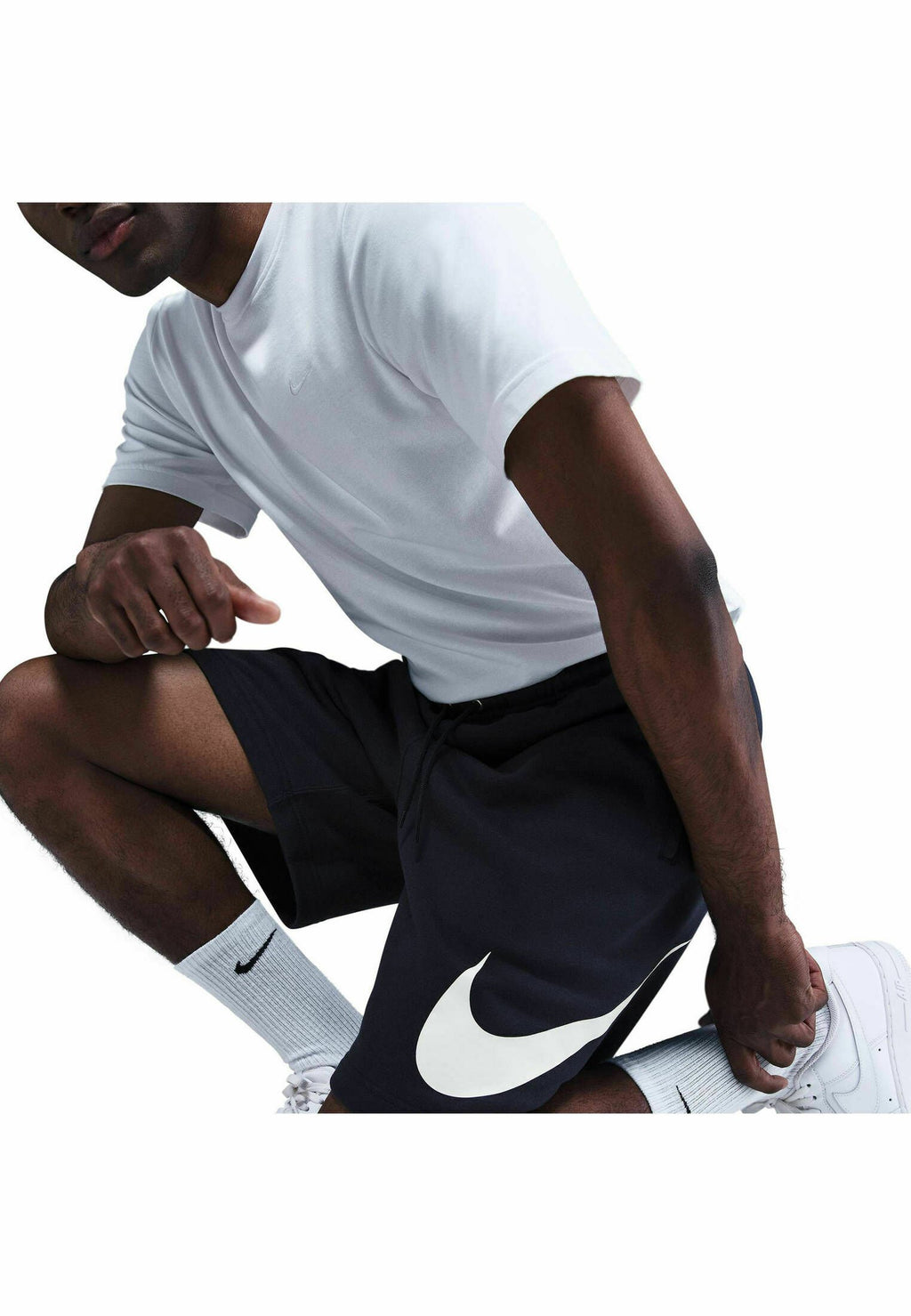 CLUB - Tracksuit bottoms - marine
