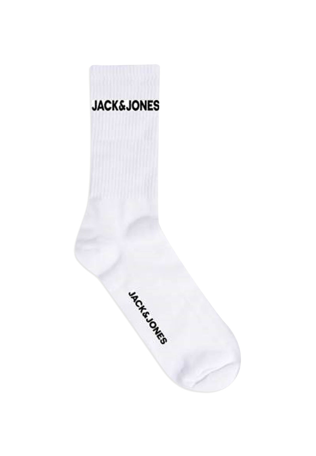 JACBASIC LOGO TENNIS SOCK 5 PACK - Socks - white