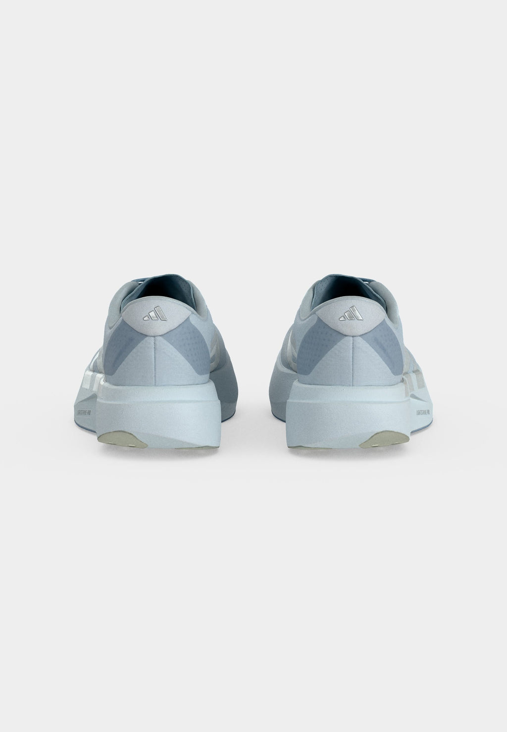 ADIZERO EVO SL WOVEN W - Road running shoes - halo blue/silver-coloured metallic/blue