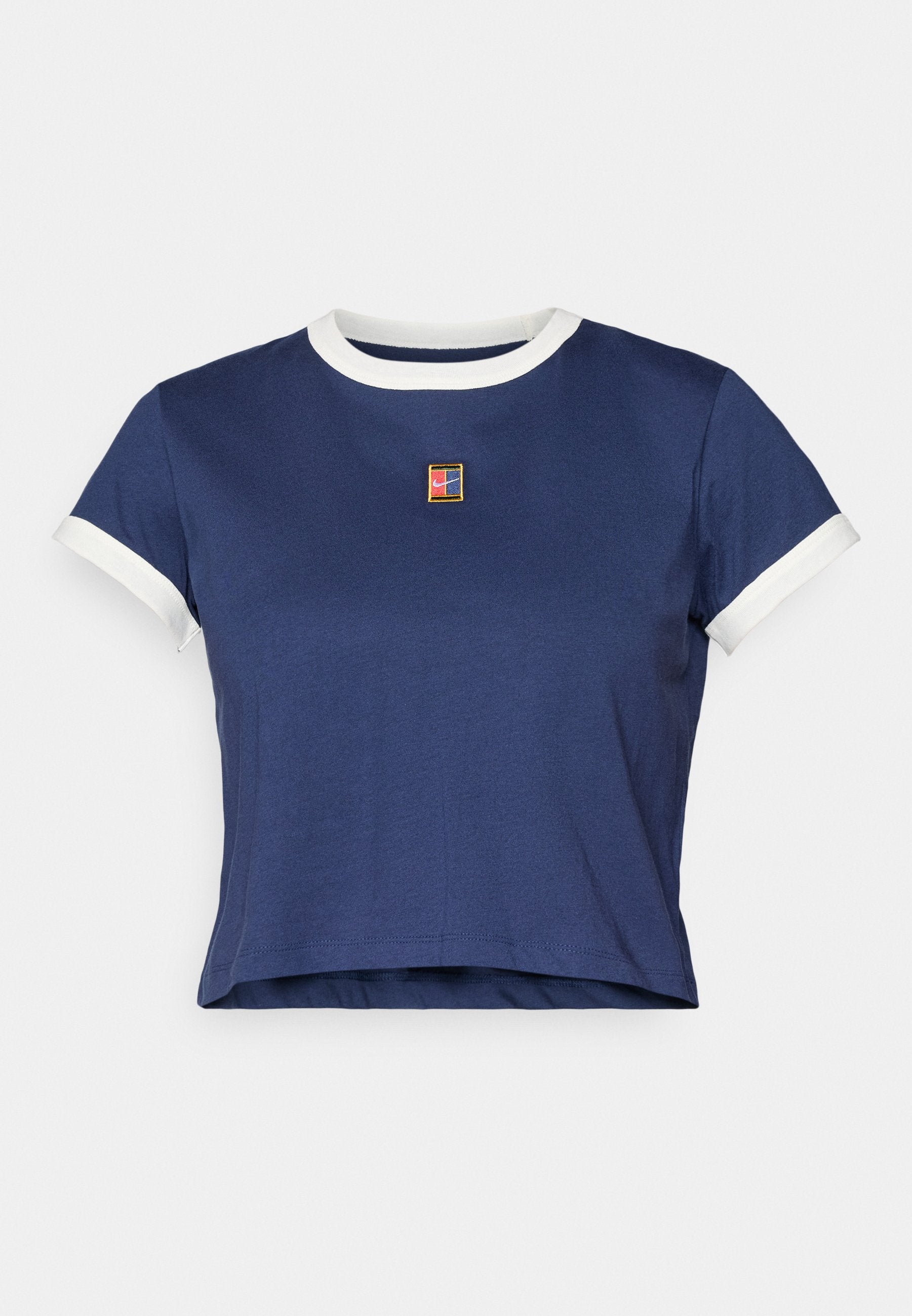 TEE HERITAGE RACQUET RINGER - Baskılı tişört - gece mavisi/sail