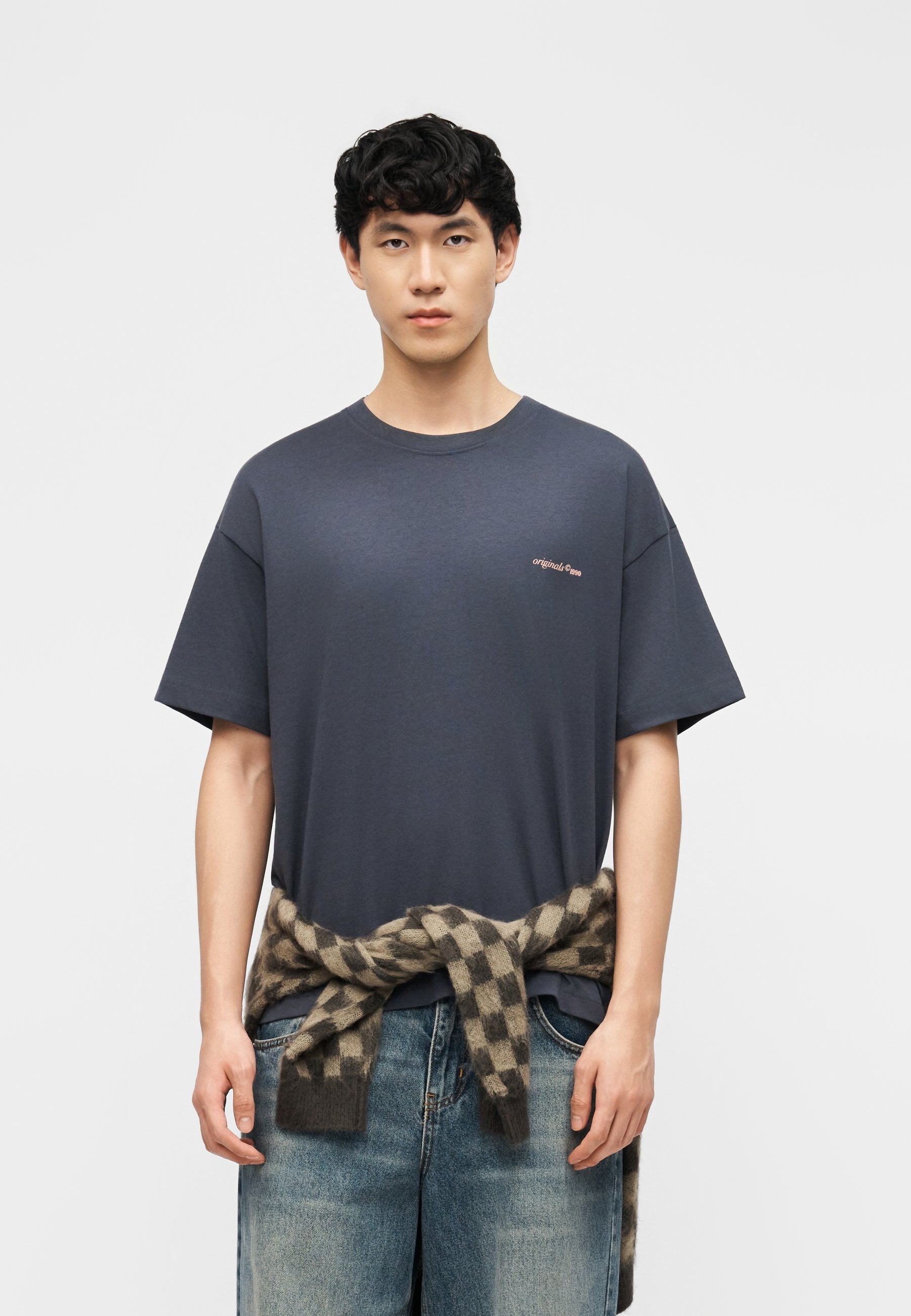 T- - Print T-shirt - odyssey gray