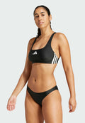 ADIDAS PERFORMANCE 3-STRIPES V-BACK BIKINI SET - Bikini - black white