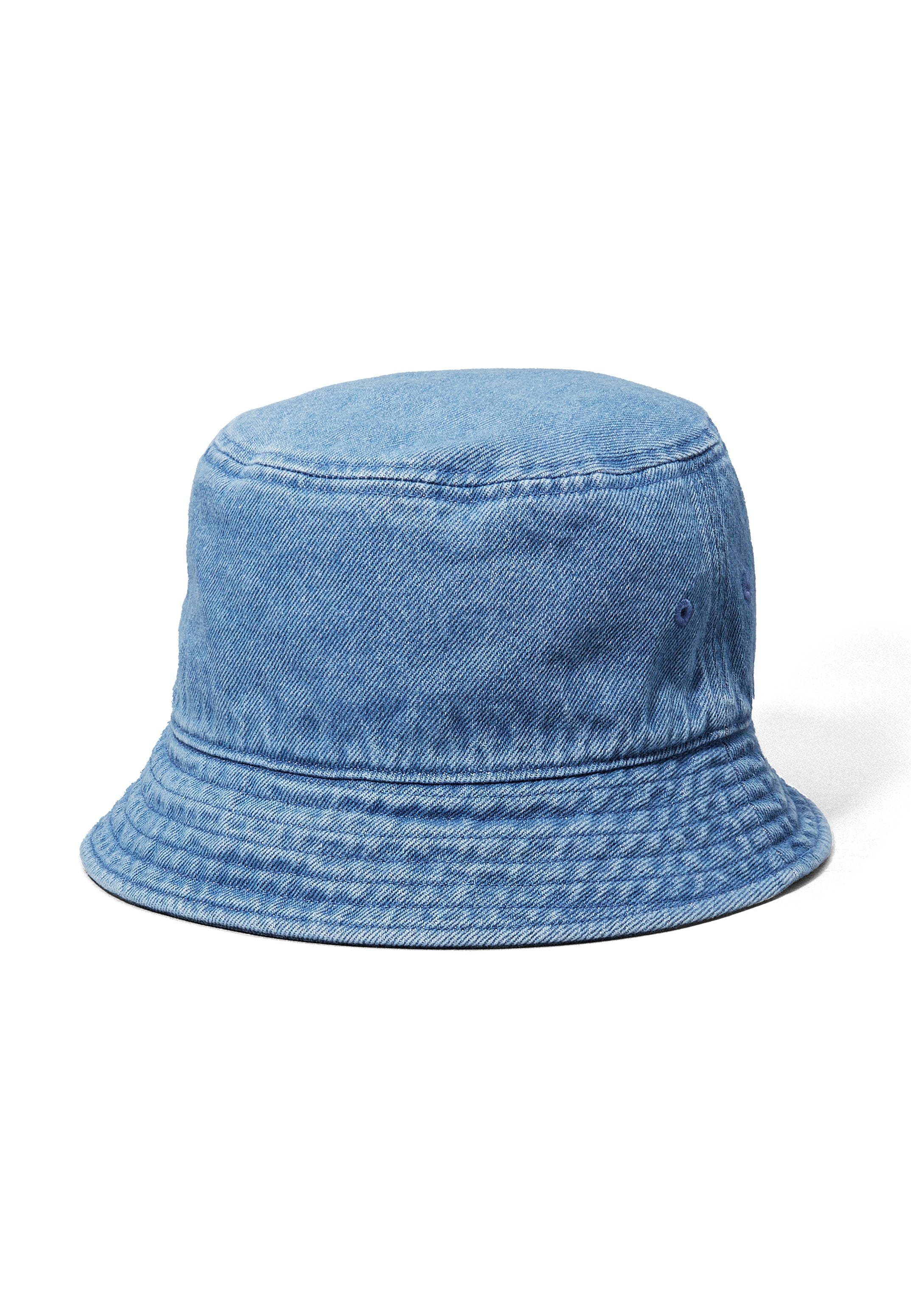 MONOLOGO EMBROIDERY DENIM BUCKET UNISEX - Hat - vintage denim