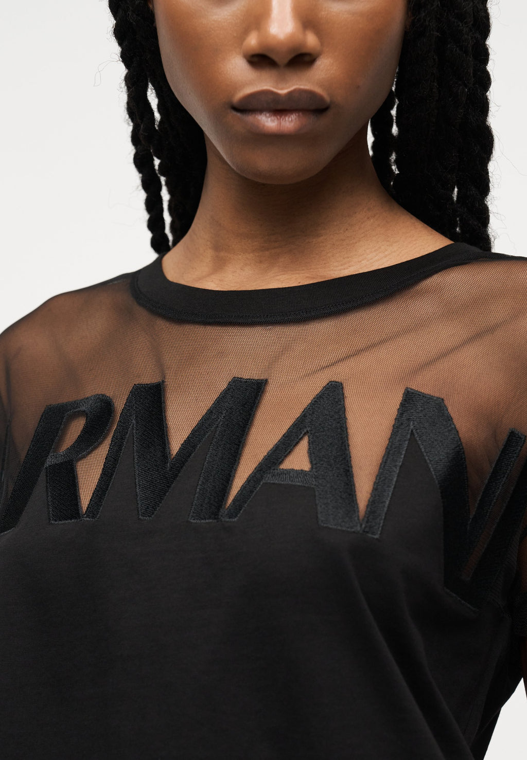 Print T-shirt - black