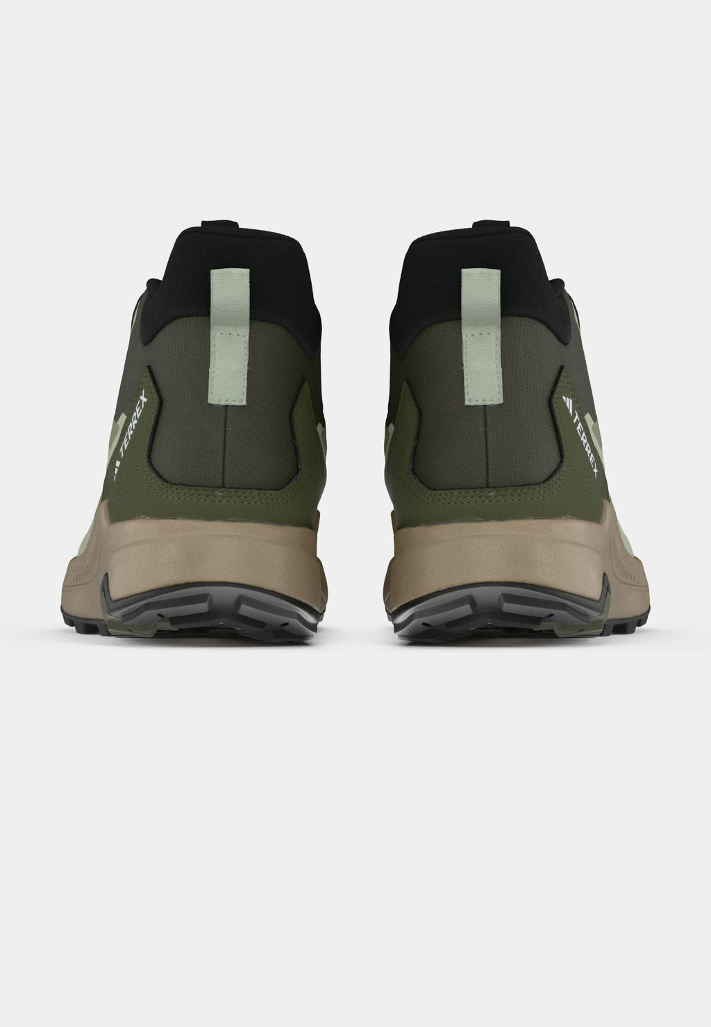 ANYLANDER MID - Hiking shoes - shadow olive/tent green/halo green