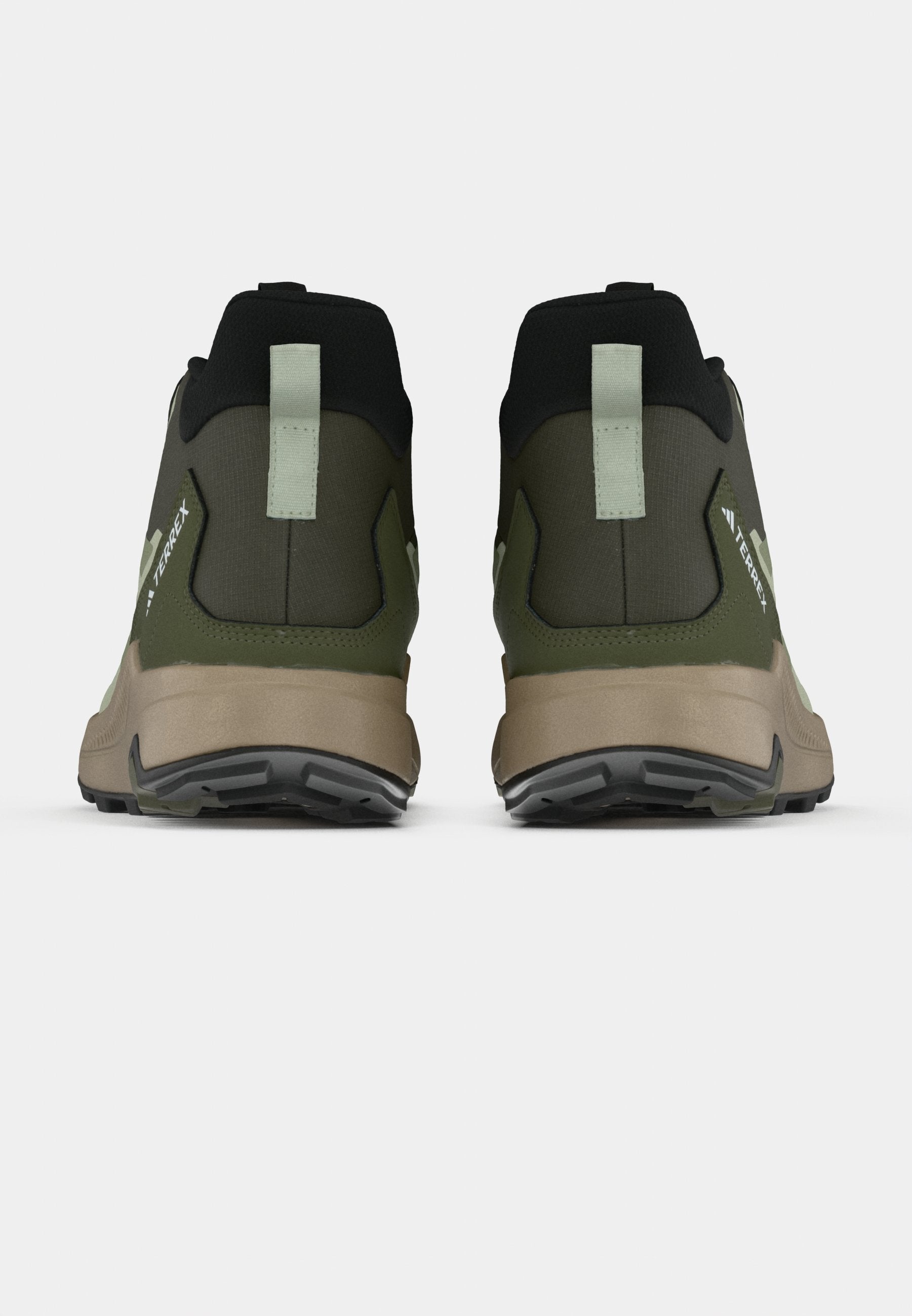 ANYLANDER MID - Hiking shoes - shadow olive/tent green/halo green