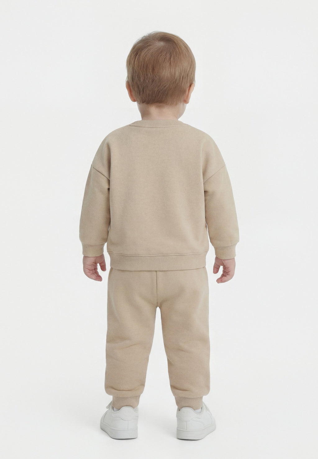 CREW JOG SET-INFANT - Sweatshirt - khaki three