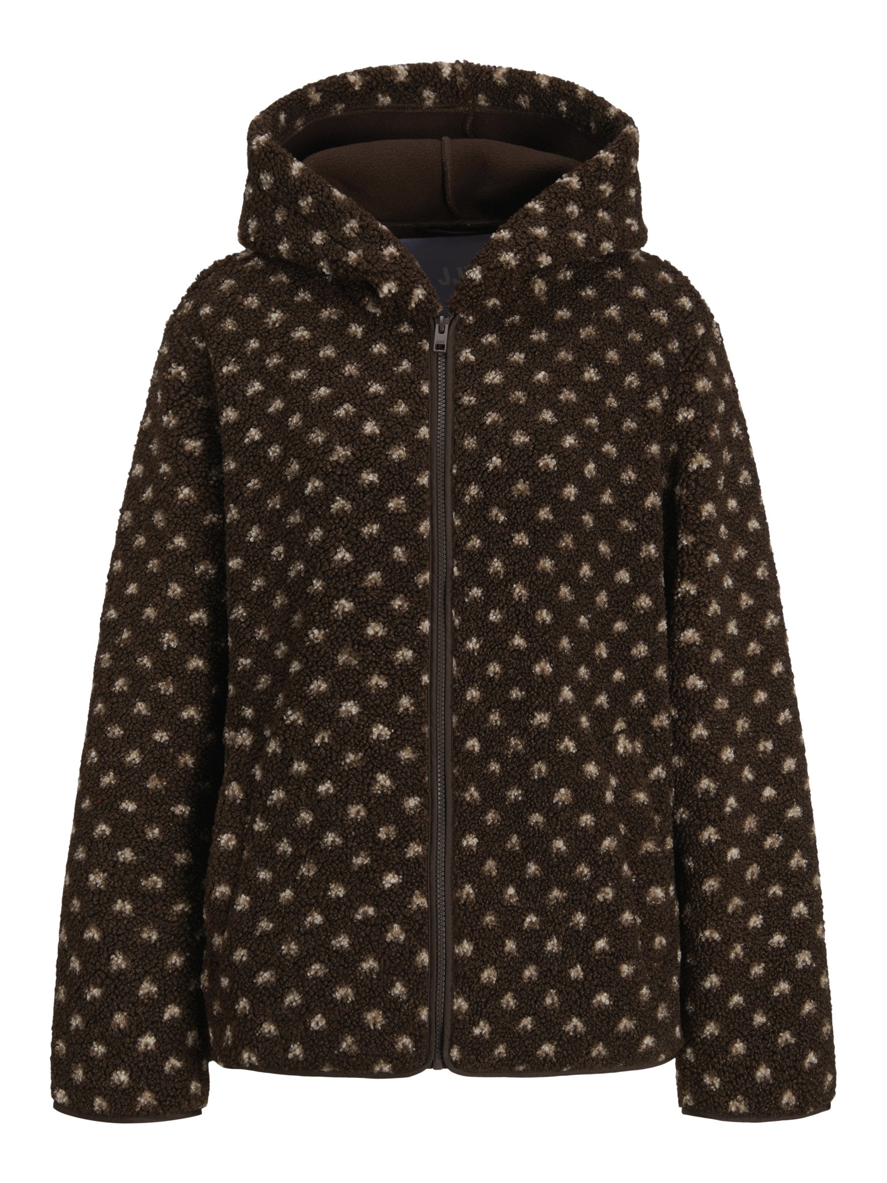 Teddy JXVERA Teddy - Polar ceket - bracken/kirli beyaz