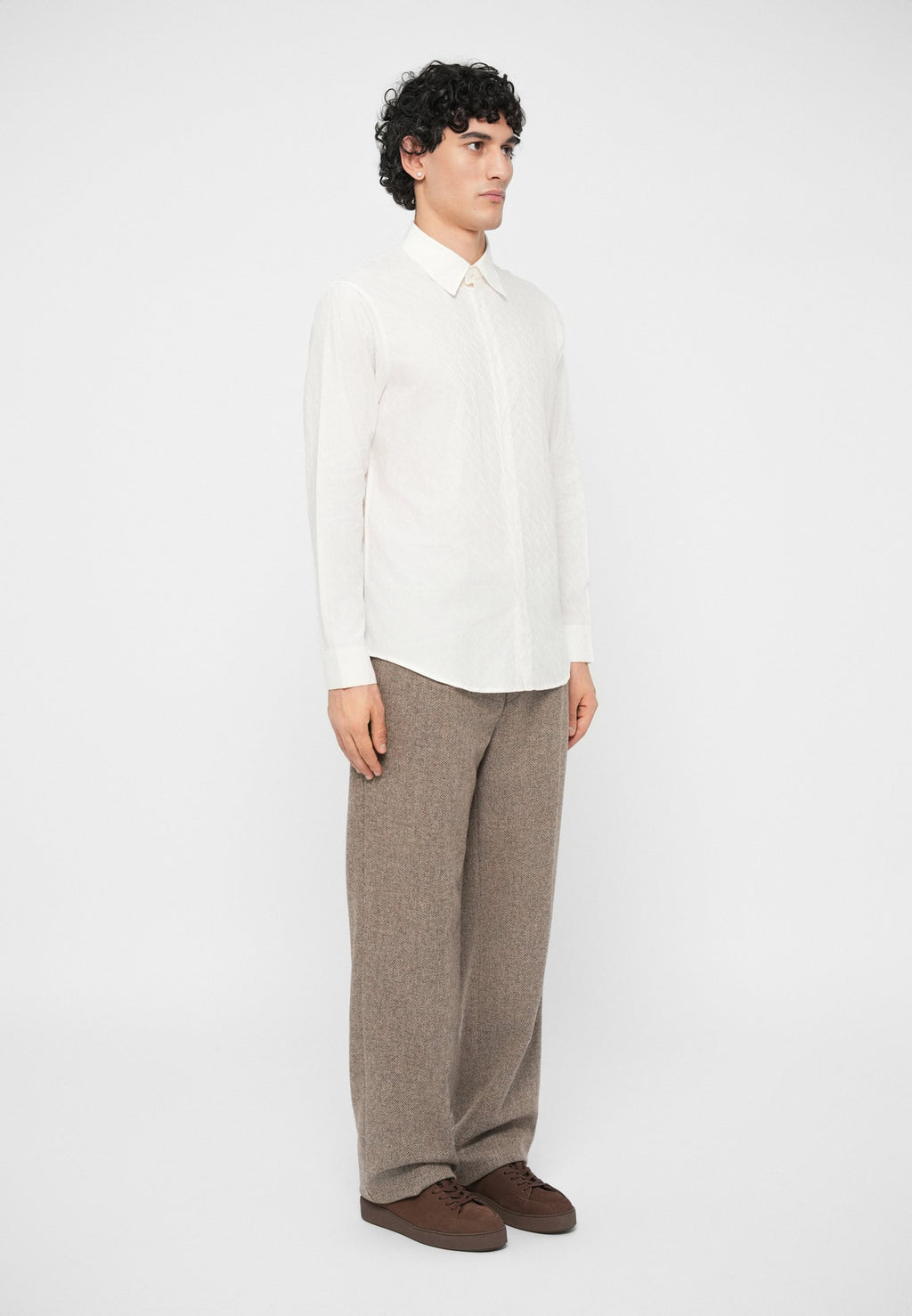 SHIRT REGULAR FIT - Shirt - off white