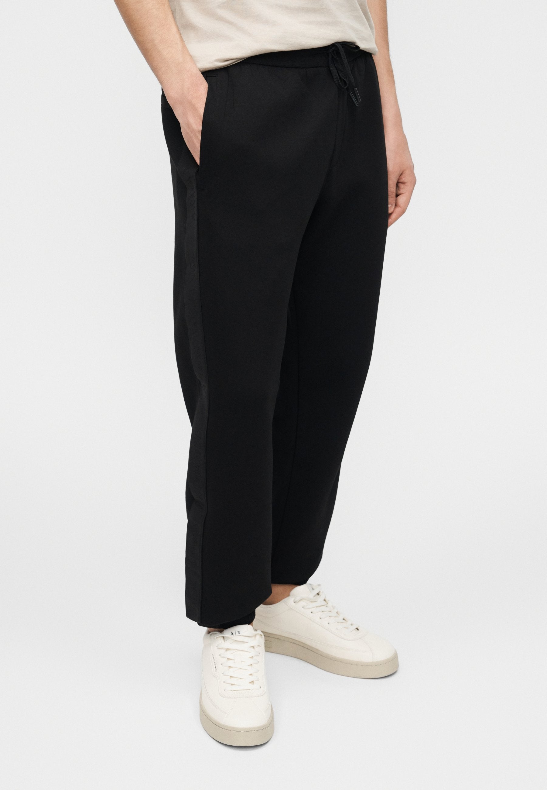 TROUSER - Tracksuit bottoms - black