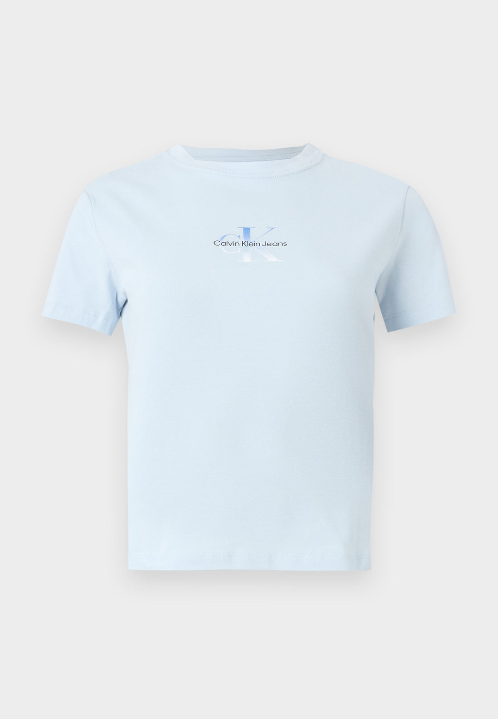 GRADIENT MONOLOGO SLIM TEE - Basic T-shirt - plein air