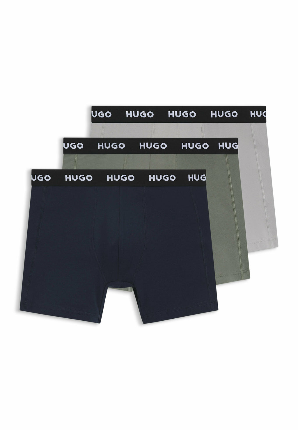 HUGO BOXERBR TRIPLET PACK - Boxer briefs - open grey ten