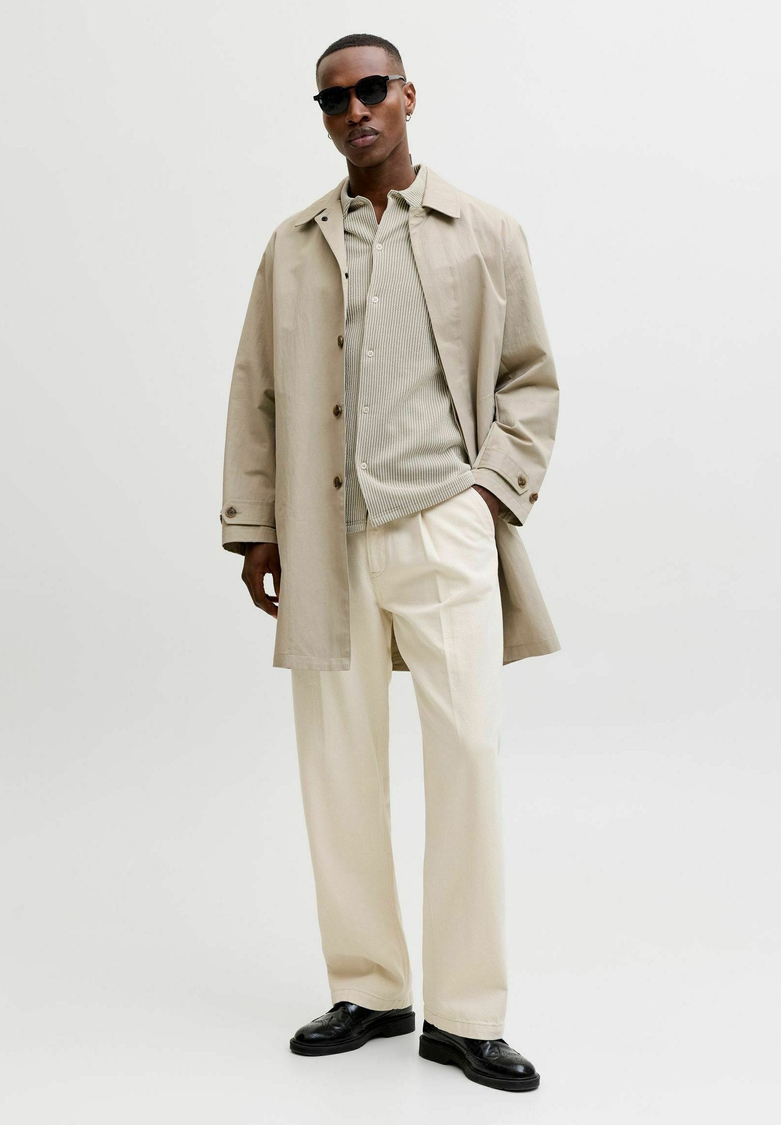 Regular Fit - Shirt - smokey olive