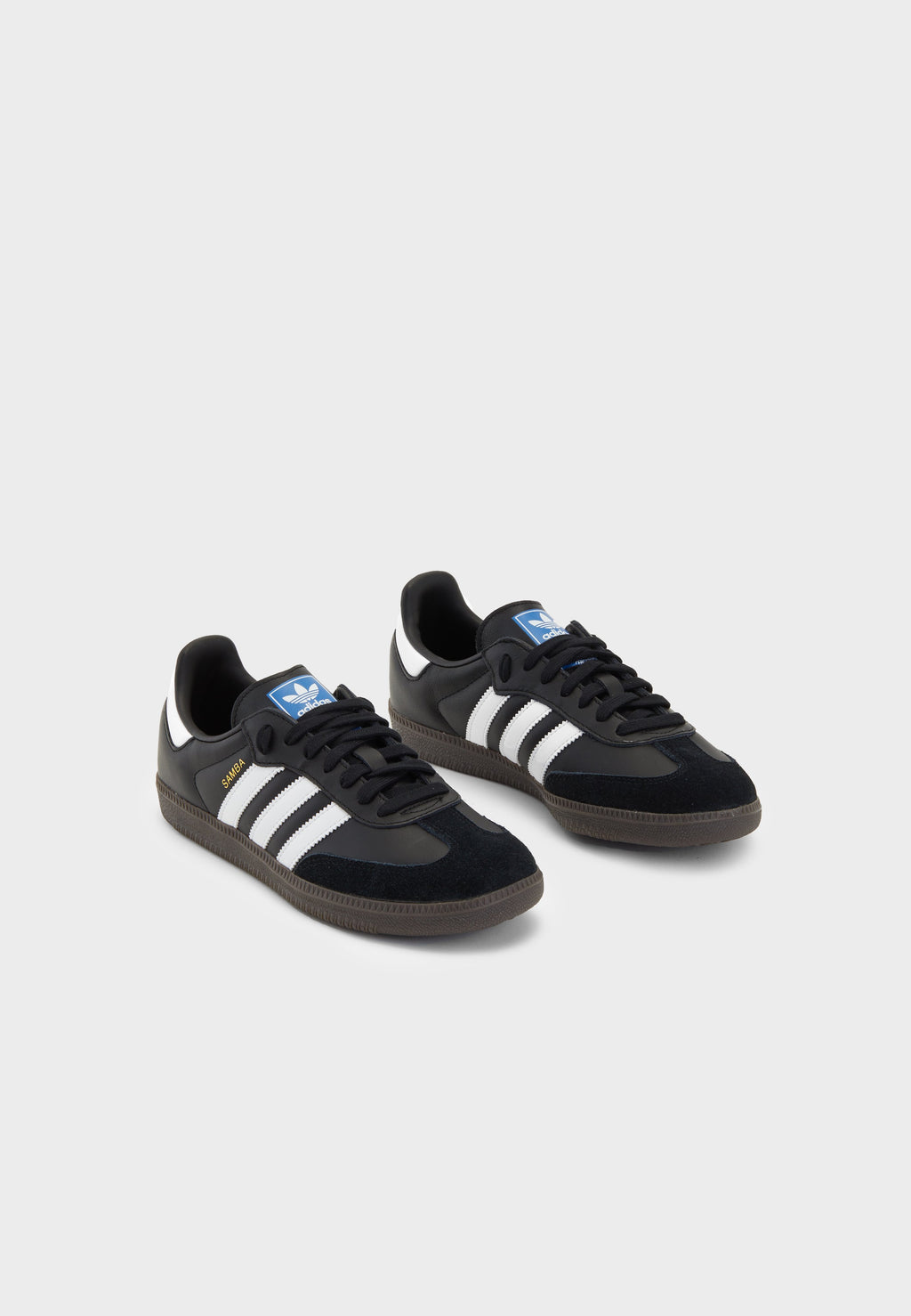 SAMBA OG UNISEX - Baskets - cblack/ftwwht/gum5