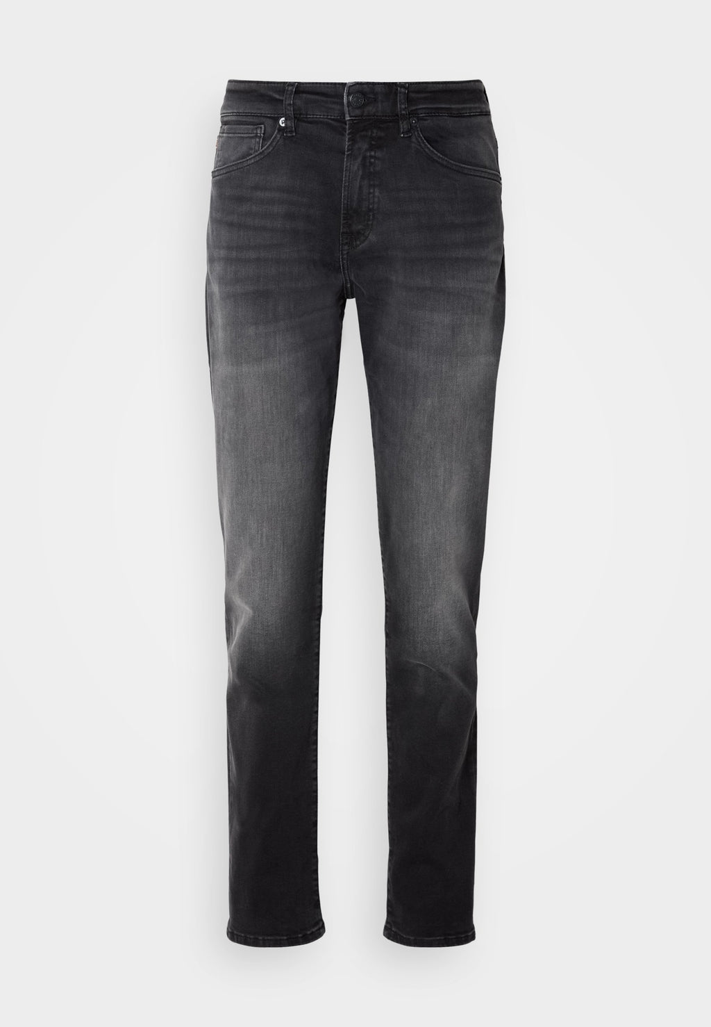 Straight leg jeans - black