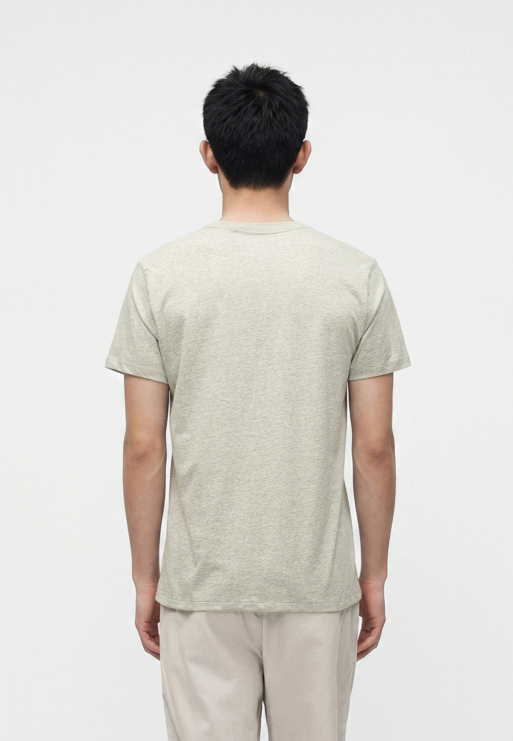 EVERYDAY POCKET TEE - Basic T-shirt - grey