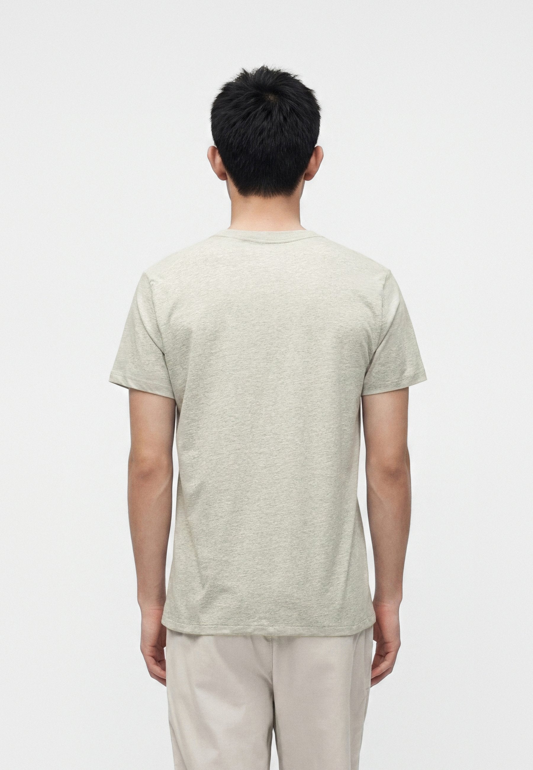 EVERYDAY POCKET TEE - Basic T-shirt - grey