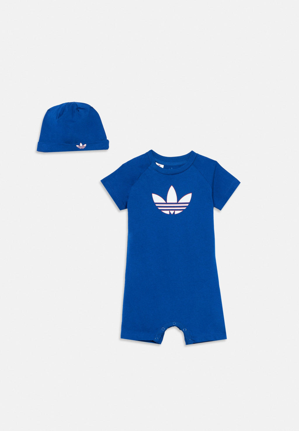 TREFOIL HEDİYE BEBEK UNISEX SET - Bere - kolej mavisi