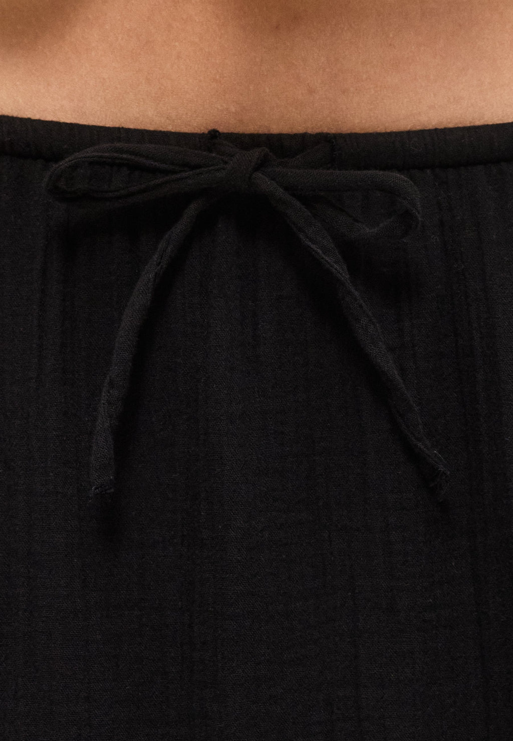 EWAIST SKIRT - Maxi skirt - true black