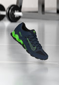 REAX 8 - Training shoe - obsidian/green strike/black