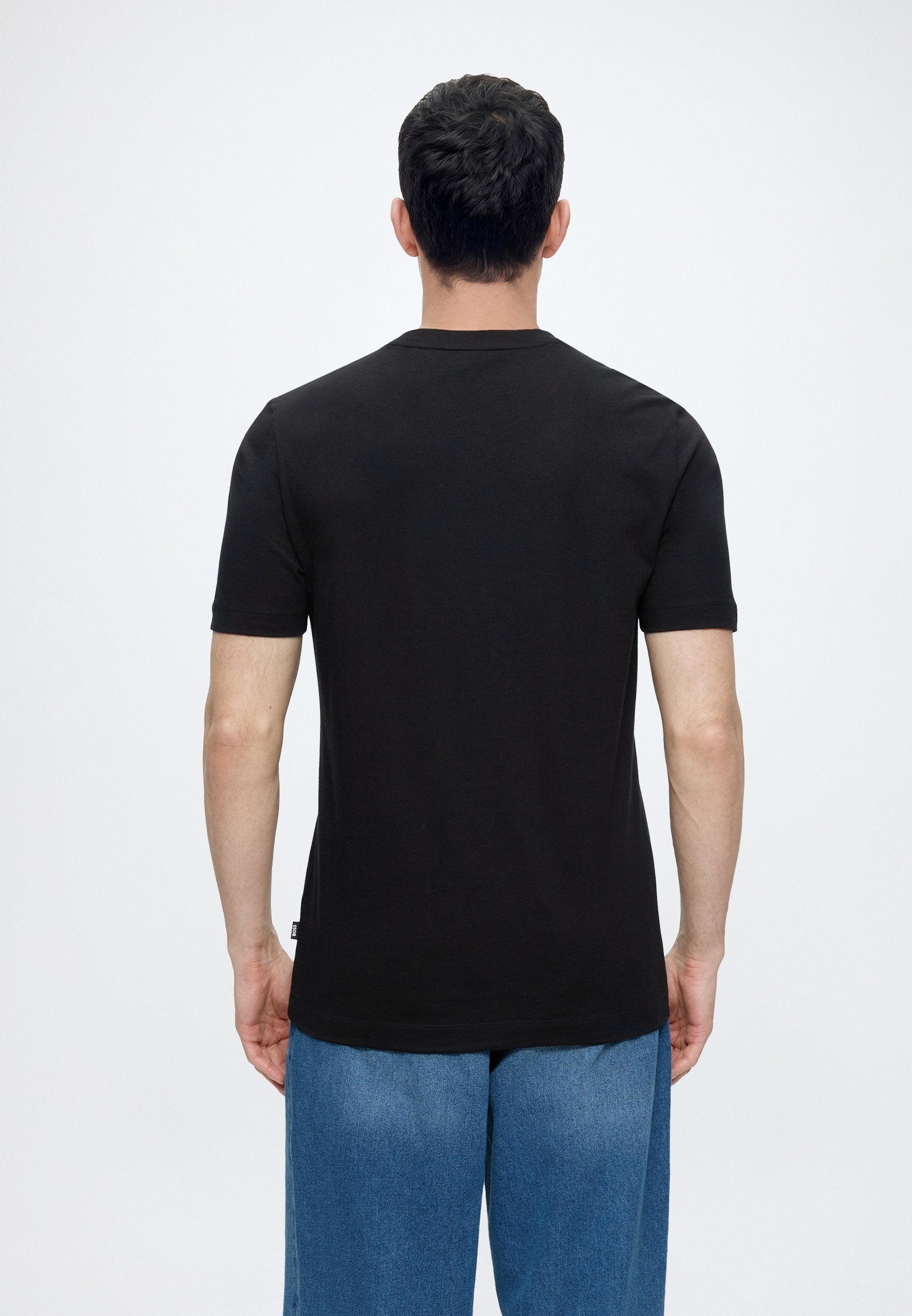 THOMPSON - Basic T-shirt - black
