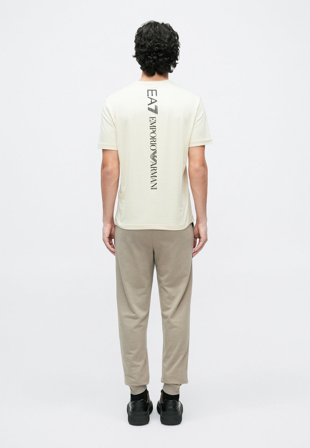 TRAIN LOGO SERIES TEE EXTENDED LOGO  UNISEX - Print T-shirt - fog