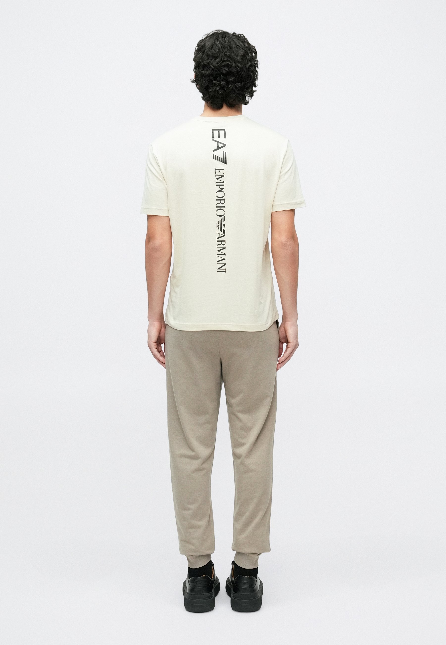 TRAIN LOGO SERIES TEE EXTENDED LOGO  UNISEX - Print T-shirt - fog