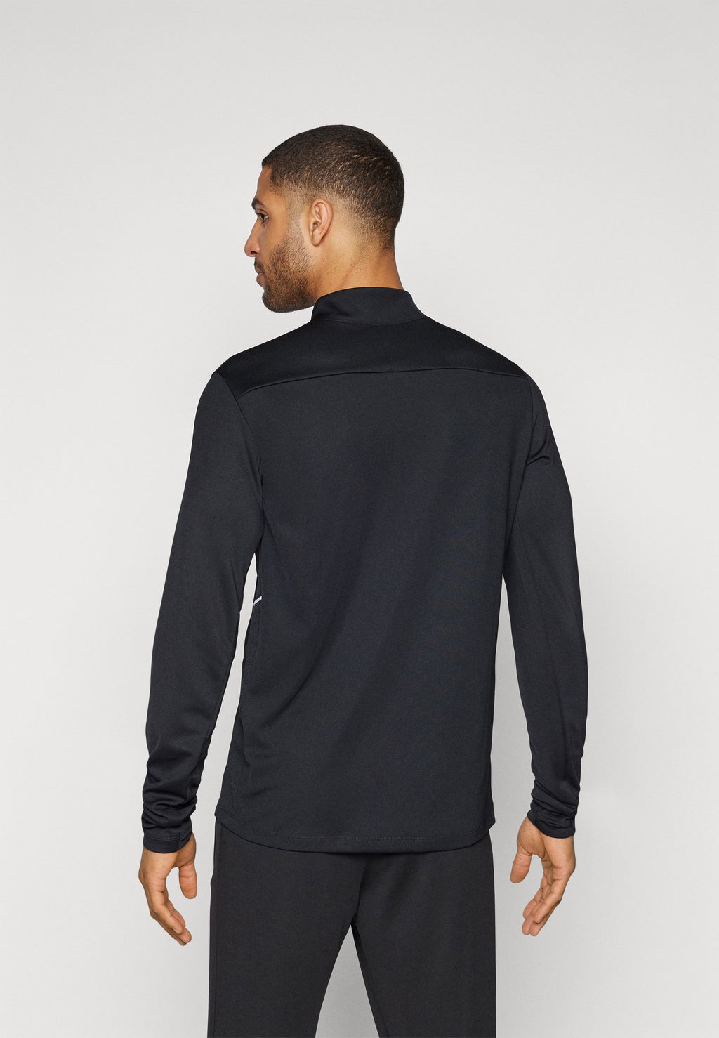 NIKE ACADEMY - Long sleeved top - black white