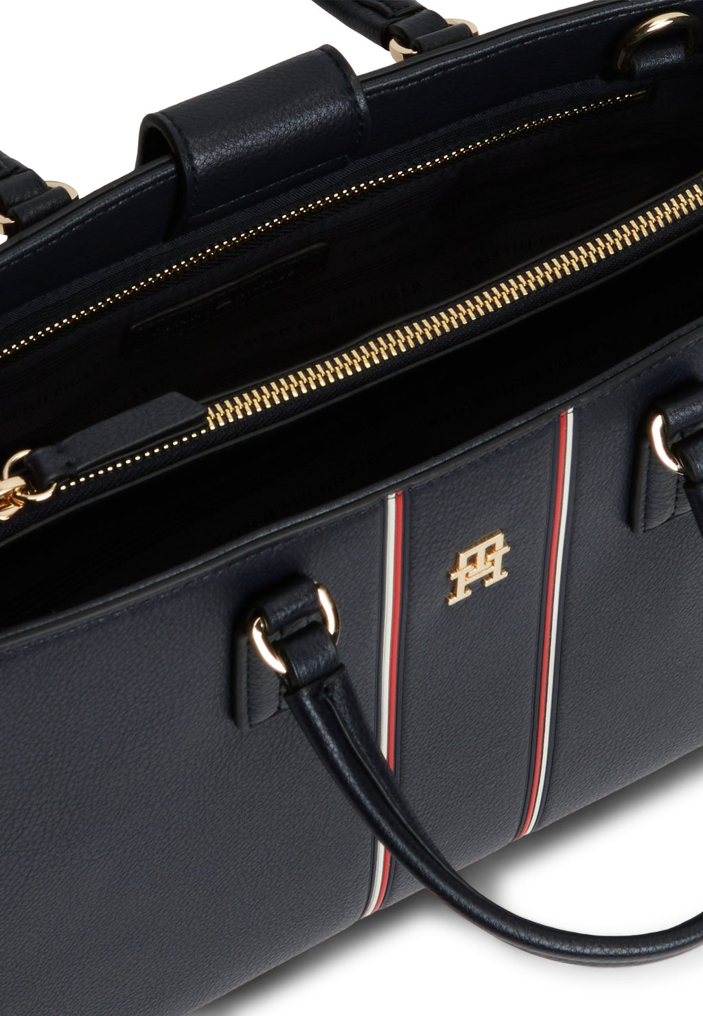 SIGNATURE CROSSBODY SATCHEL - Tote bag - space blue