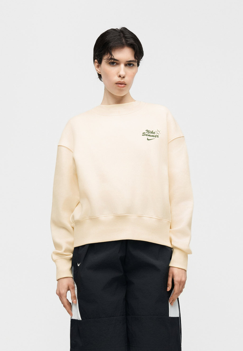 CREW - Sweatshirt - pale ivory